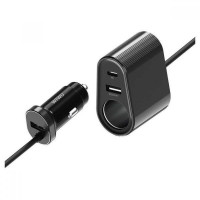 WIWU QC300 MULTI-FUNCTIONAL CAR CHARGER PD3.0 42W